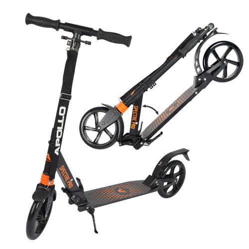 Самокат  Blade Sport PU Cross 230/230 mm, black/brown (230188) - фото №6